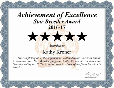 Kathy Kroner breeder, dog, breeder, certificate, kathy-kroner, dog-breeder, novelty, mo, missouri, show, puppies